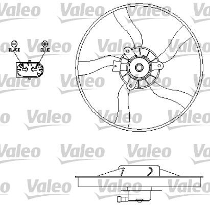 Ventilateur, refroidissement du moteur