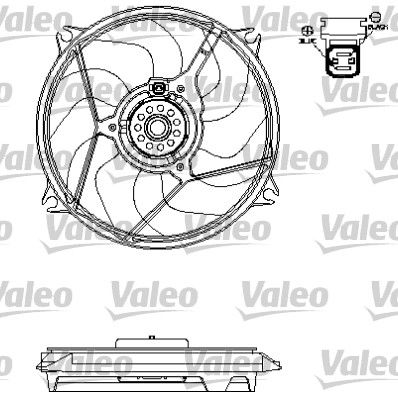 Ventilateur, refroidissement du moteur