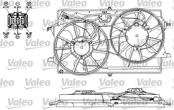 Ventilateur, refroidissement du moteur