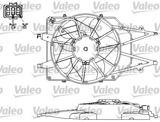 Ventilateur, refroidissement du moteur