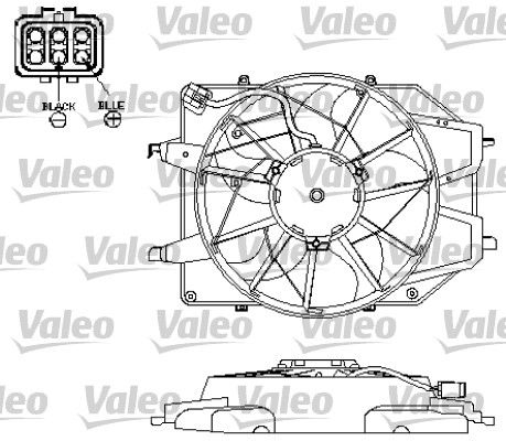 Ventilateur, refroidissement du moteur