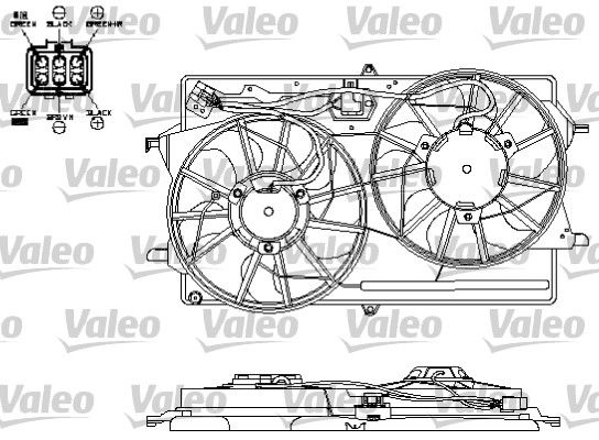 Ventilateur, refroidissement du moteur