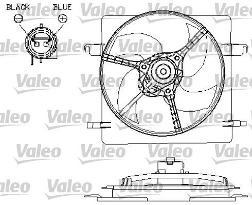 Ventilateur, refroidissement du moteur