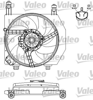 Ventilateur, refroidissement du moteur