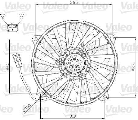 Ventilateur, refroidissement du moteur