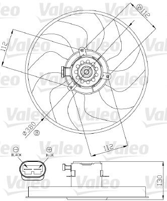 Ventilateur, refroidissement du moteur