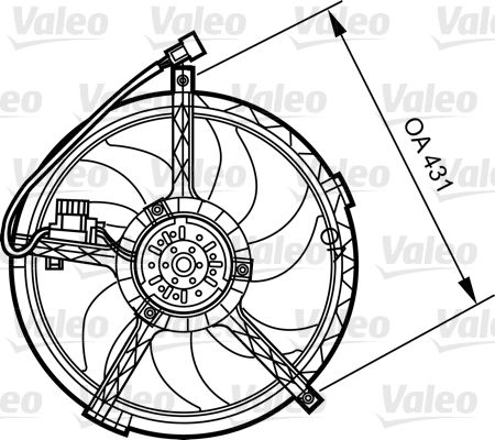 Ventilateur, refroidissement du moteur