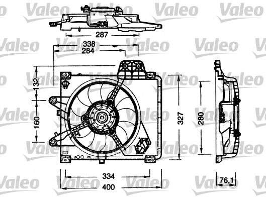Ventilateur, refroidissement du moteur