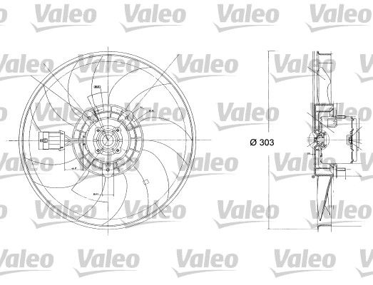 Ventilateur, refroidissement du moteur