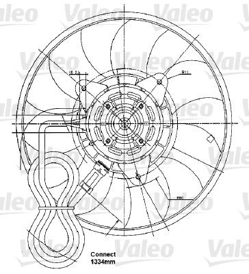 Ventilateur, refroidissement du moteur