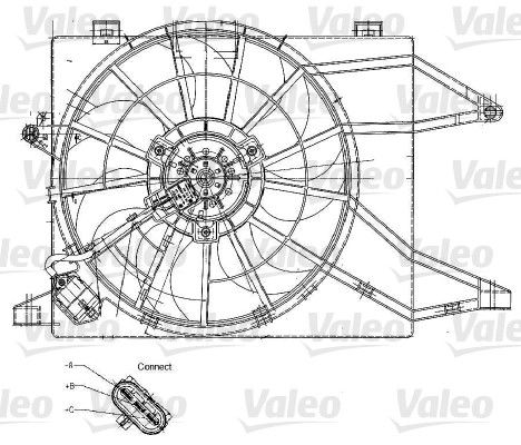 Ventilateur, refroidissement du moteur