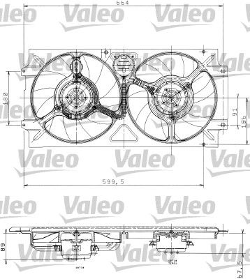 Ventilateur, refroidissement du moteur