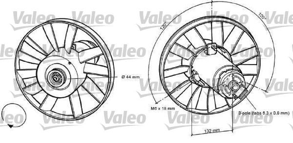 Ventilateur, refroidissement du moteur