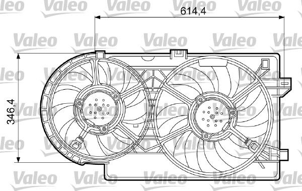 Ventilateur, refroidissement du moteur