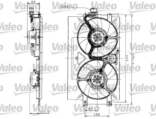 Ventilateur, refroidissement du moteur