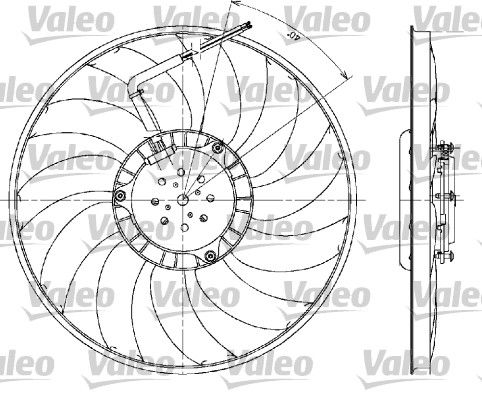 Ventilateur, refroidissement du moteur