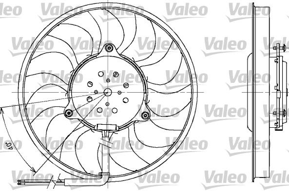 Ventilateur, refroidissement du moteur