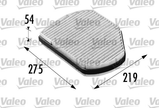 Filtre, air de l'habitacle CLIMFILTER PROTECT