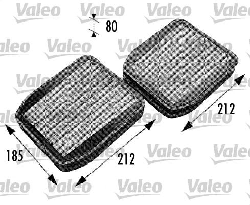 Filtre, air de l'habitacle CLIMFILTER PROTECT