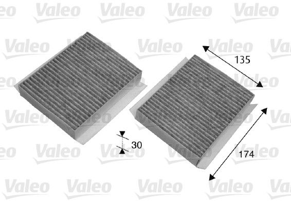 Filtre, air de l'habitacle CLIMFILTER PROTECT