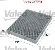 Filtre, air de l'habitacle CLIMFILTER PROTECT