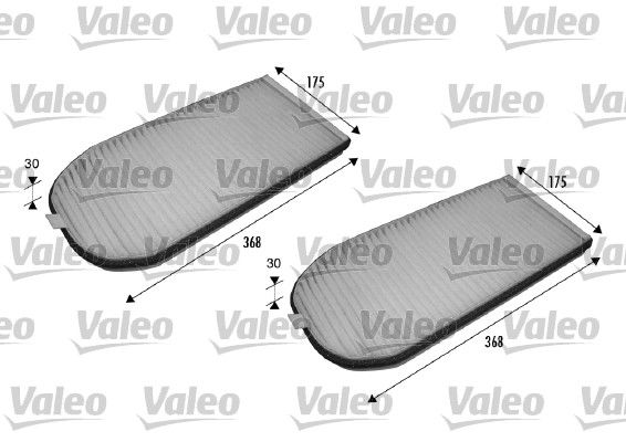 Filtre, air de l'habitacle CLIMFILTER COMFORT