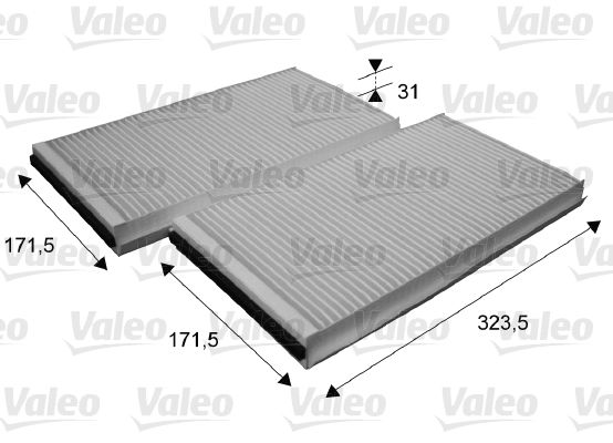 Filtre, air de l'habitacle CLIMFILTER COMFORT