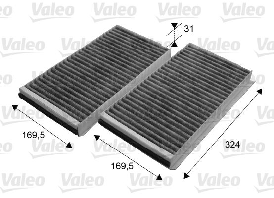 Filtre, air de l'habitacle CLIMFILTER PROTECT