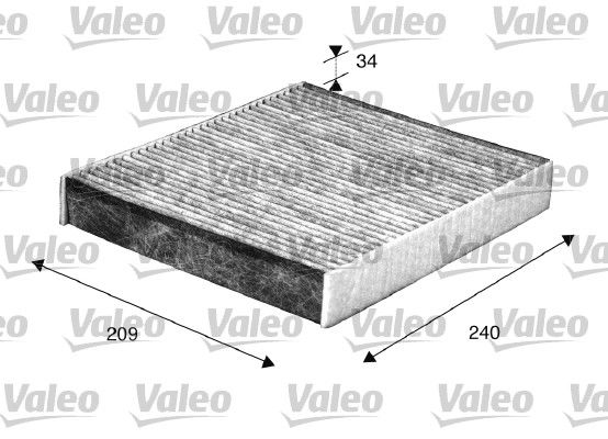 Filtre, air de l'habitacle CLIMFILTER PROTECT