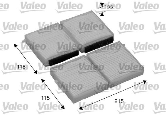 Filtre, air de l'habitacle CLIMFILTER COMFORT