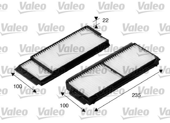 Filtre, air de l'habitacle CLIMFILTER COMFORT