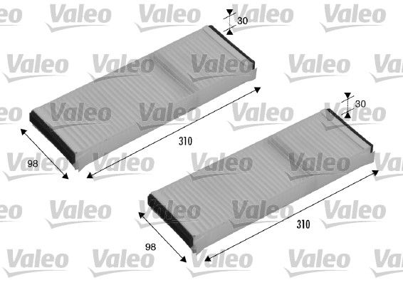 Filtre, air de l'habitacle CLIMFILTER COMFORT