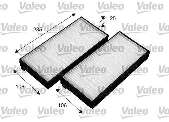 Filtre, air de l'habitacle CLIMFILTER COMFORT