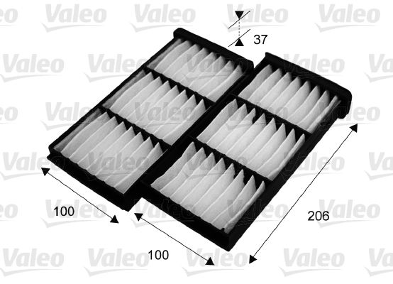 Filtre, air de l'habitacle CLIMFILTER COMFORT