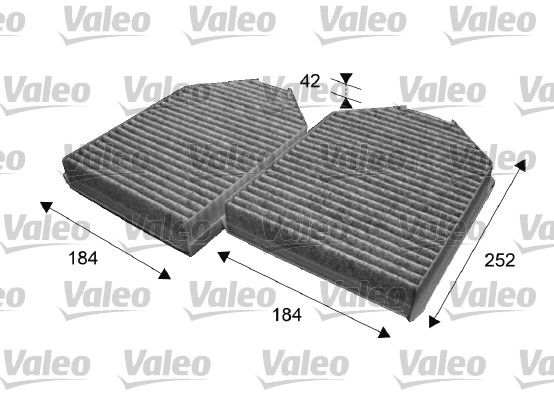 Filtre, air de l'habitacle CLIMFILTER PROTECT