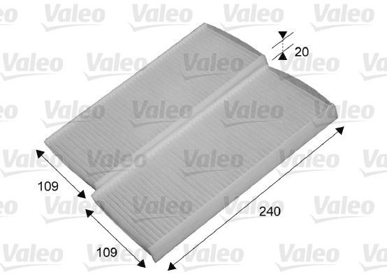 Filtre, air de l'habitacle CLIMFILTER COMFORT