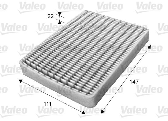 Filtre, air de l'habitacle CLIMFILTER COMFORT