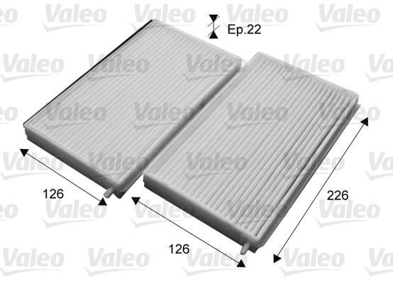 Filtre, air de l'habitacle CLIMFILTER COMFORT