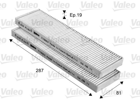 Filtre, air de l'habitacle CLIMFILTER COMFORT