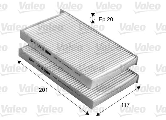 Filtre, air de l'habitacle CLIMFILTER COMFORT