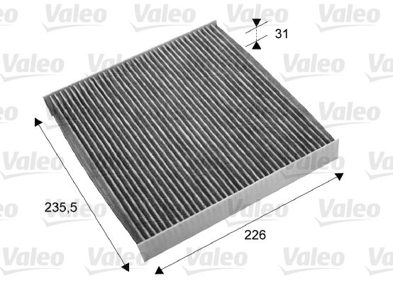 Filtre, air de l'habitacle CLIMFILTER PROTECT