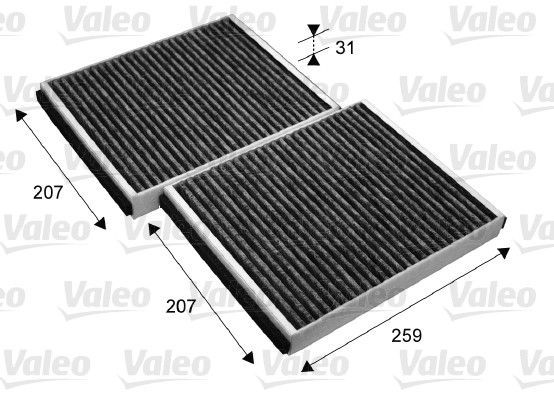 Filtre, air de l'habitacle CLIMFILTER PROTECT