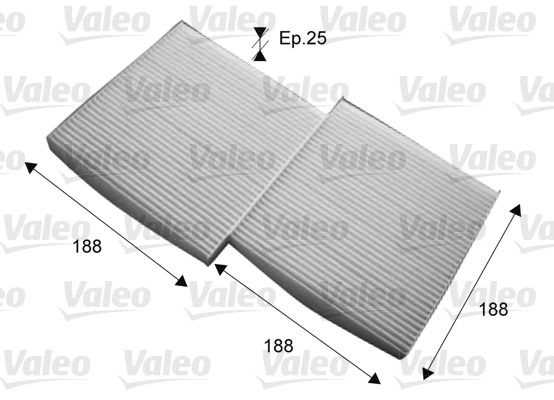 Filtre, air de l'habitacle CLIMFILTER COMFORT