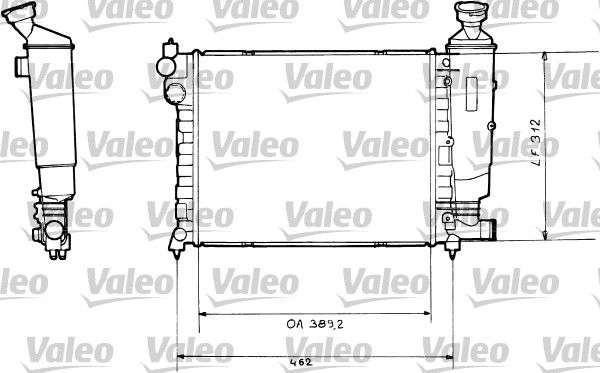 Radiateur, refroidissement du moteur