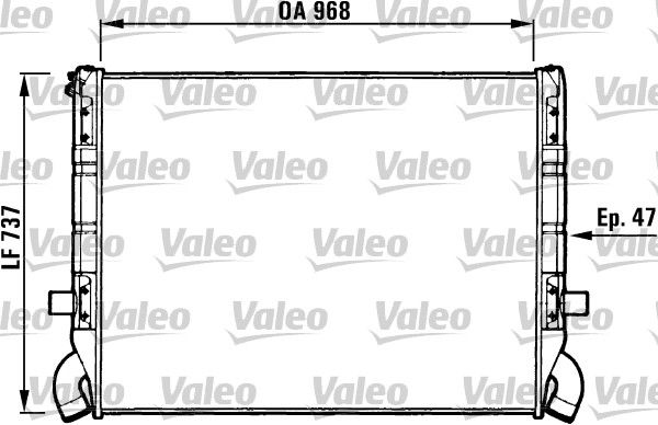 Radiateur, refroidissement du moteur PIÈCE NEUVE