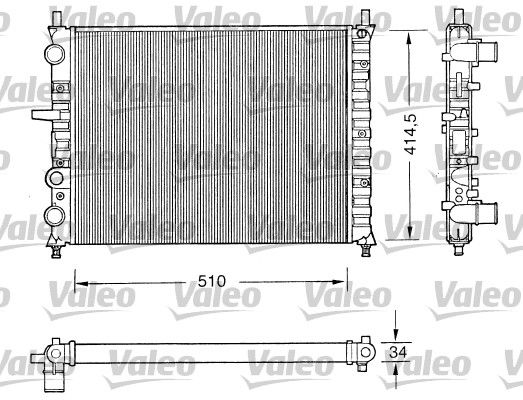 Radiateur, refroidissement du moteur