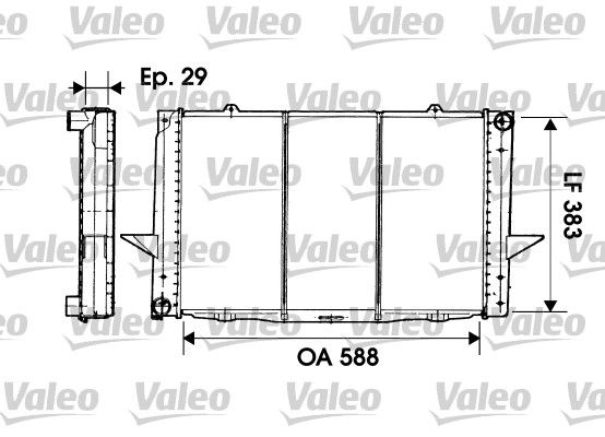 Radiateur, refroidissement du moteur