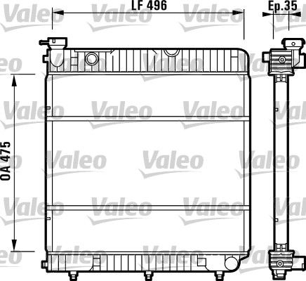 Radiateur, refroidissement du moteur