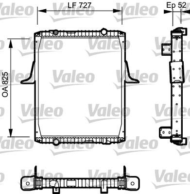 Radiateur, refroidissement du moteur NEW ORIGINAL PART