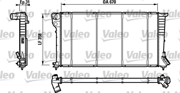 Radiateur, refroidissement du moteur